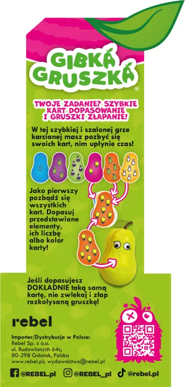 Gibka gruszka REBEL - tantis.pl