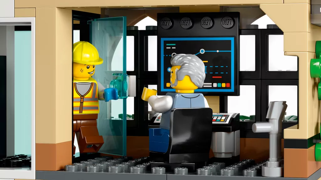 LEGO® Cicty. Centralny dworzec kolejowy 60469 - tantis.pl