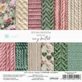 Zestaw papierów cozy knitted 15,2x15,2cm 24 kartki - tantis.pl