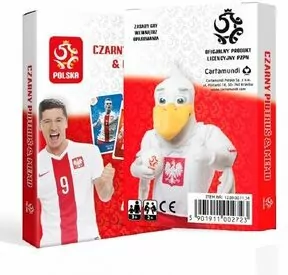 Karty PZPN. Czarny Piotruś & Memo - tantis.pl