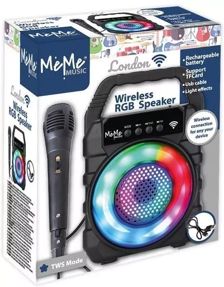 Głośnik bezprzewodowy z mikrofonem - tantis.pl