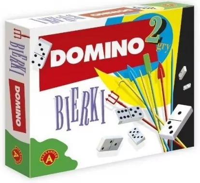 Domino + Bierki. 2 gry - tantis.pl