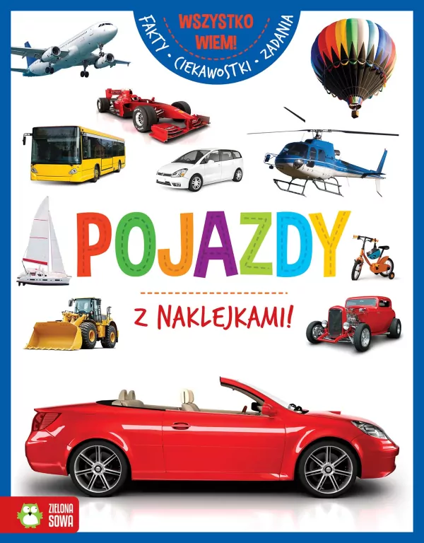 Pojazdy. Wszystko wiem! - tantis.pl