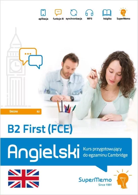 B2 First (FCE). Kurs przygotowujący do egzaminu Cambridge - tantis.pl