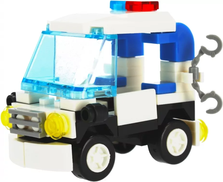 Klocki konstrukcyjne Policja mix ALLEBLOX - tantis.pl
