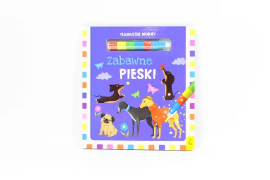 Zabawne pieski. Flamaster wodny