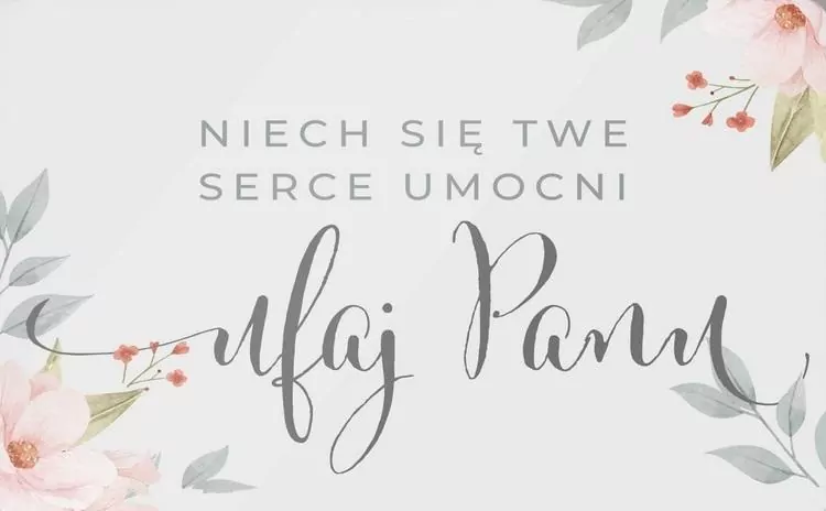 Magnes na lodówkę. Niech się twe serce umocni - tantis.pl