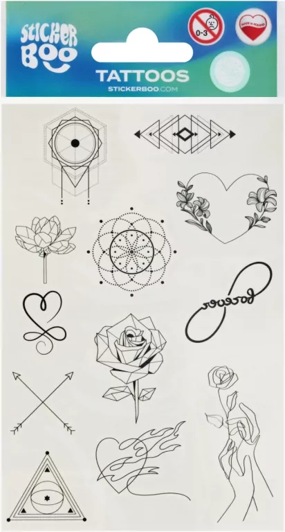 Tatuaż Linear - tantis.pl