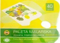 Paleta malarska 23x30 zrywalna 40 arkuszy - tantis.pl