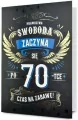 Karnet B6 Urodziny 70 - tantis.pl