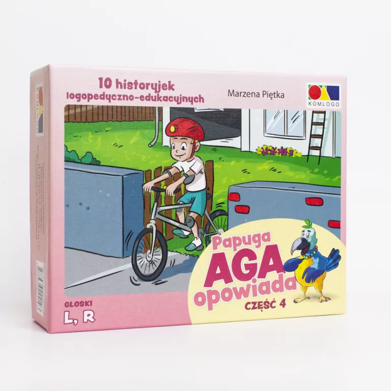 Historyjki obrazkowe. Papuga Aga opowiada. Część 4 - tantis.pl