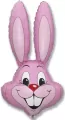 Balon foliowy Rabbit jasnoróżowy 60cm - tantis.pl