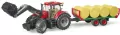 Traktor Case IH Optum 300 CVX z ładowarką - tantis.pl
