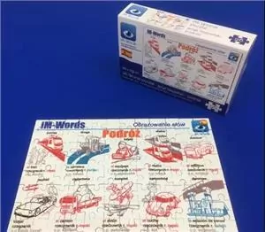 iM-Words Puzzle 96 Hiszpański - Podróż - tantis.pl