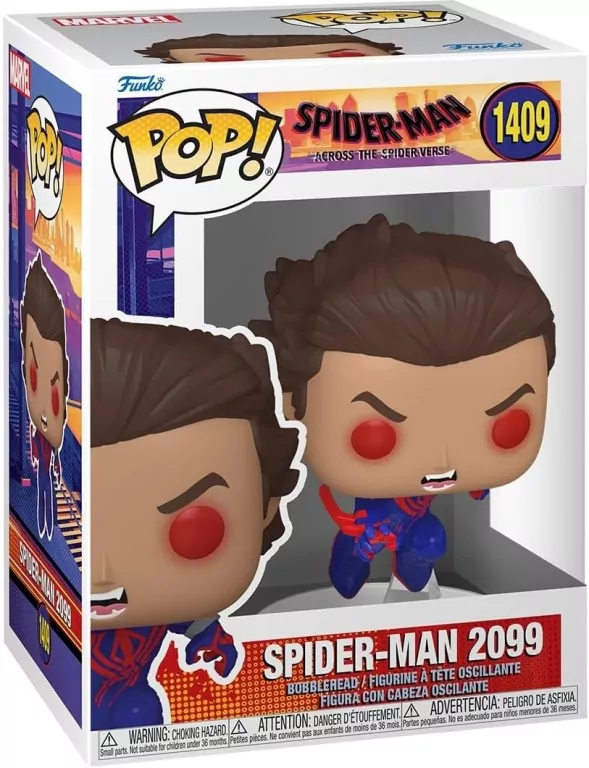 Figurka Marvel Spider Man Across the Spider Verse Spider Man 2099 Funko Pop - tantis.pl