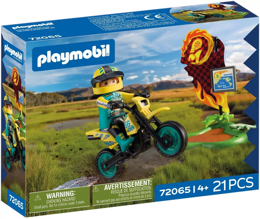 Playmobil Terenowy motocykl 72065 - tantis.pl