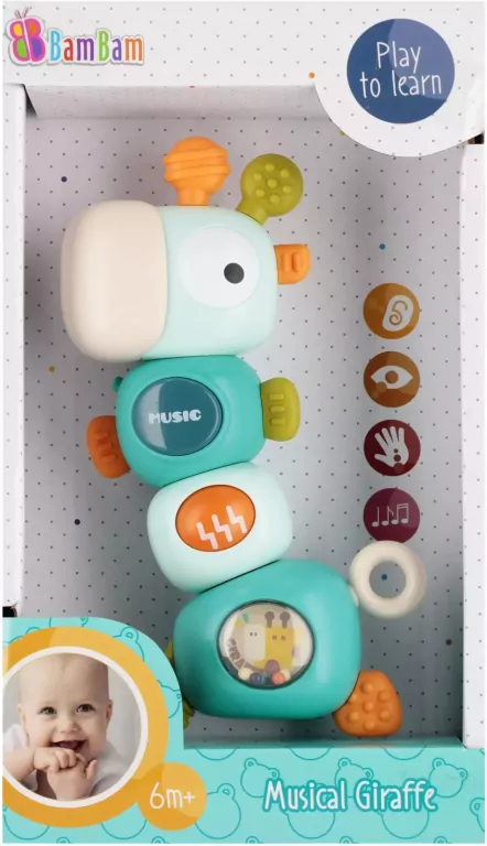 Muzyczna Żyrafka Bam Bam - tantis.pl