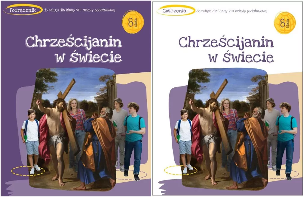 Pakiet: Chrześcijanin w świecie. Podręcznik / Ćwiczenia. Klasa 8 - tantis.pl