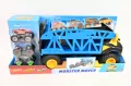 Hot Wheels Transporter Monster Mover + 3 auta - tantis.pl