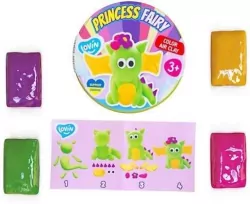 Zestaw lekkiej ciastol. piankolina Princess Fairy