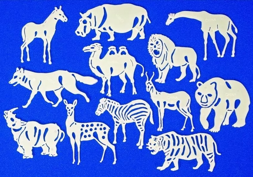 Naklejki fluorescencyjne. Safari - tantis.pl