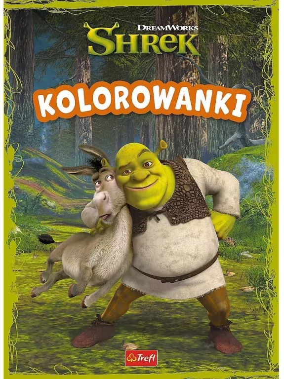 Shrek. Kolorowanka TREFL - tantis.pl