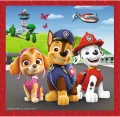 Trefl. Puzzle 3w1. Wesołe pieski. Psi Patrol - tantis.pl