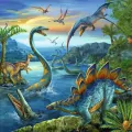 Ravensburger. Puzzle 3x49. Dinozaury - tantis.pl