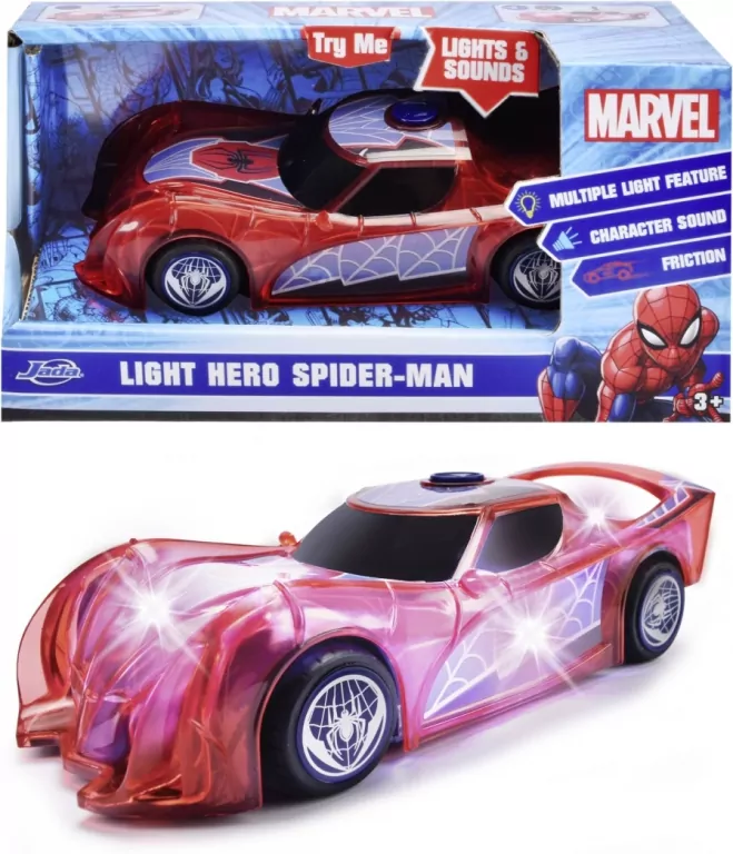 AUTO OSOB JADA SPIDERMAN DZ/SW P/B 18X8X9 SIMBA - tantis.pl
