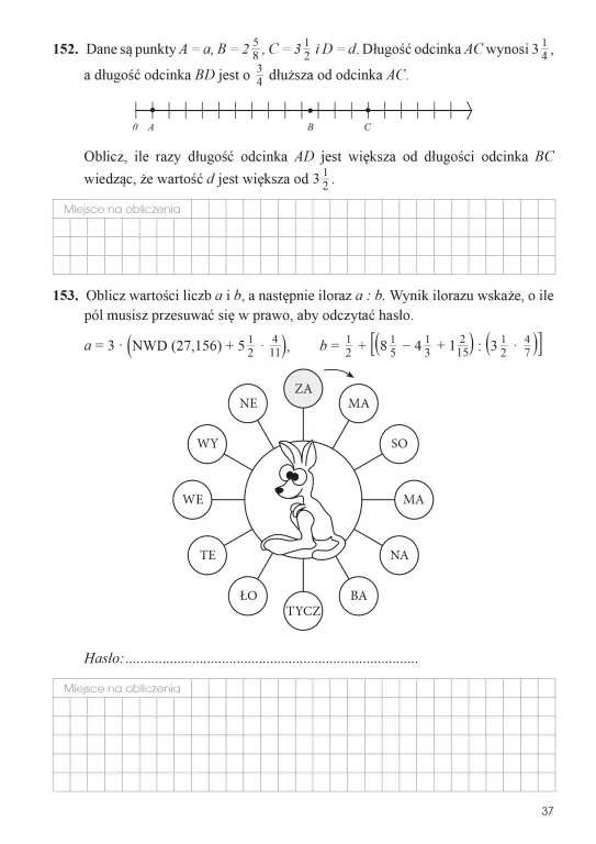 Kangurek Niko i zadania matematyczne. Klasa 5 - tantis.pl