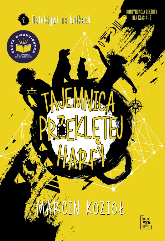 Tajemnica przeklętej harfy. Detektywi na kółkach. Tom 2 - tantis.pl
