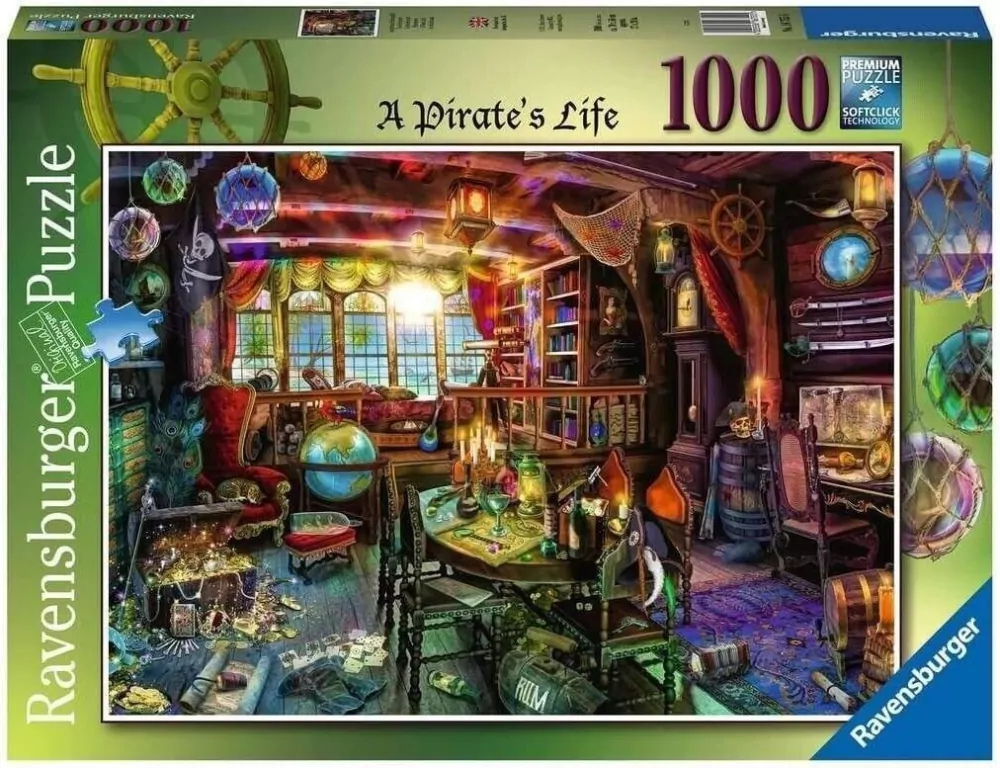 Puzzle 1000 Pirackie życie - tantis.pl
