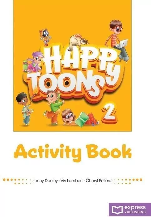 Happy Toons 2 ed. międzynar. AB + DigiBook (kod) - tantis.pl