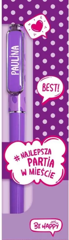 Długopis Pop Art - Paulina - tantis.pl