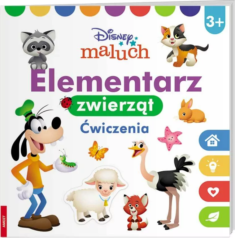 Disney maluch Elementarz zwierząt Ćwiczenia HOP-9202 - tantis.pl