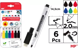 Marker do tablic. 6 kolorów