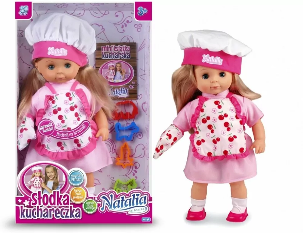 Lalka Natalia słodka kuchareczka - tantis.pl