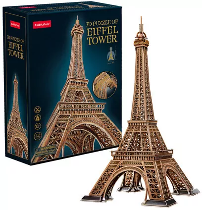 Puzzle 3D. Wieża Eiffla - tantis.pl