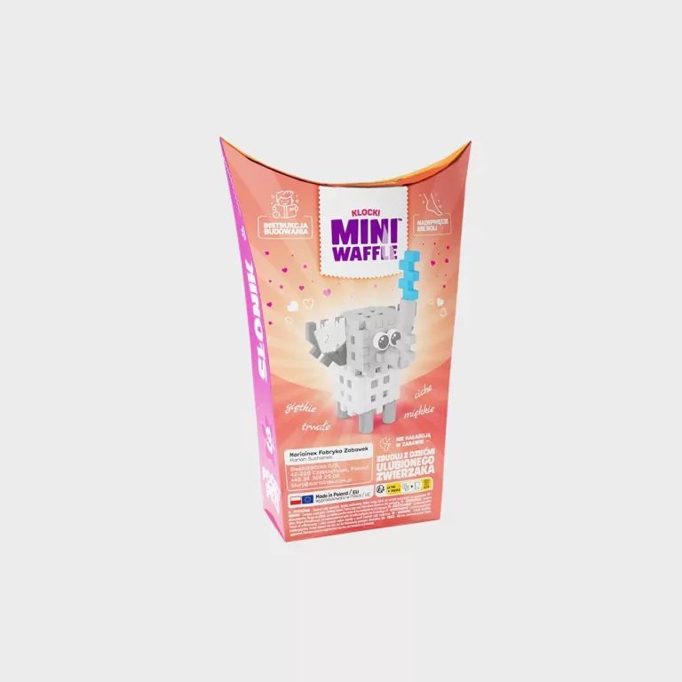 Mini Waffle - Pocket Pets - Słonik - tantis.pl
