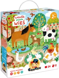 CzuCzu. Wesołe puzzle. Wieś 24 el.