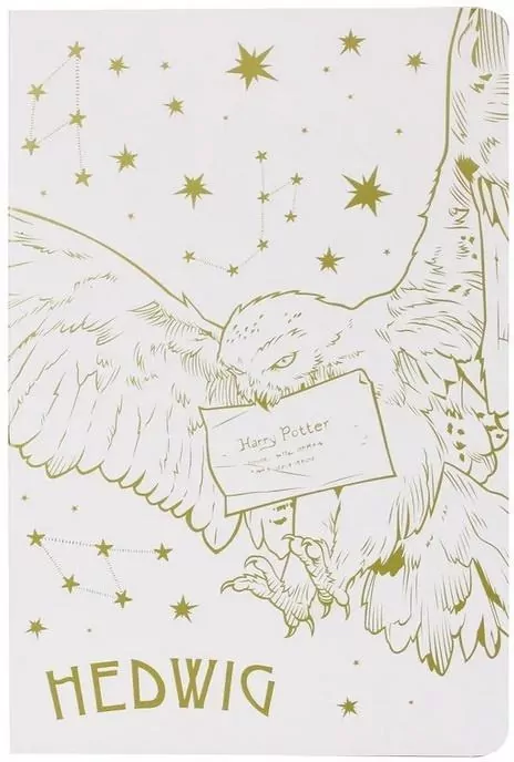 Harry Potter Notatnik A5 linia Hedwiga - tantis.pl