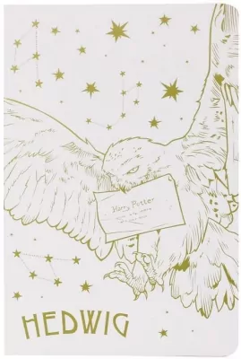 Harry Potter Notatnik A5 linia Hedwiga