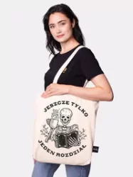 Torba bawełniana, ecru. Jeszcze tylko jeden rozdział