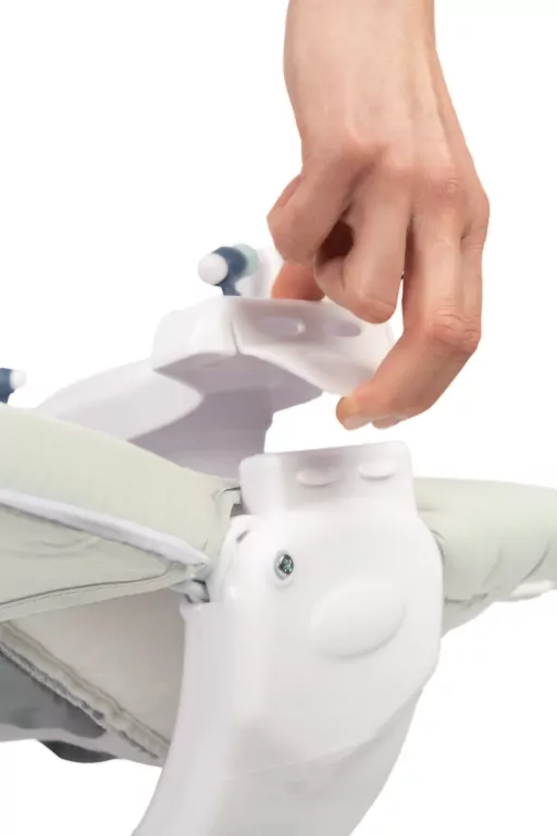 Caretero Huśtawka elektryczna Raffi light grey - tantis.pl