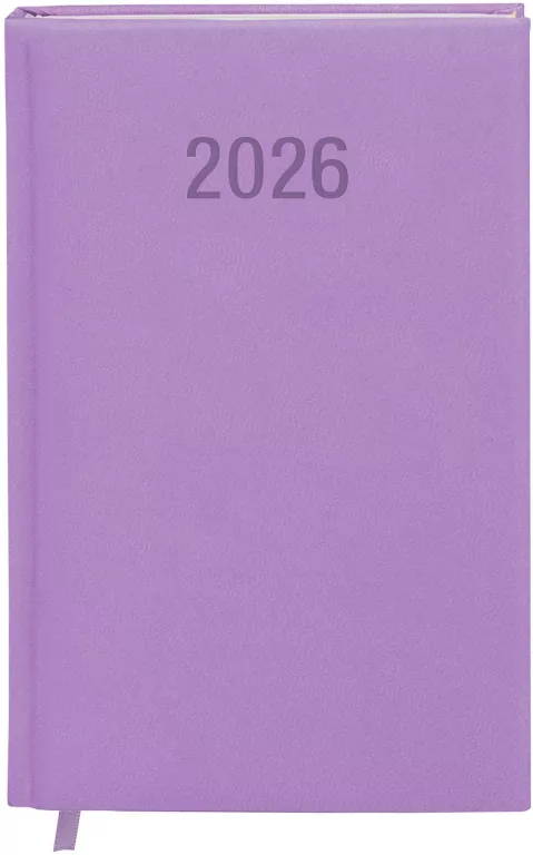 Kalendarz 2026 A6 Colorfix TDW liliowy - tantis.pl