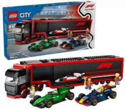 LEGO® F1® Ciężarówka z bolidami RB20 i AMR24 F1® 60445