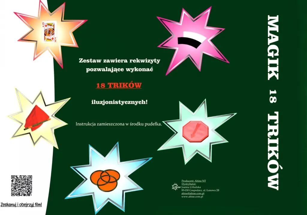 Mały Magik 18 trików ABINO - tantis.pl
