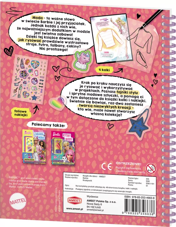 Barbie. Kreatywnik - tantis.pl