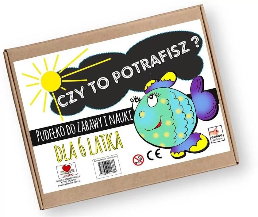 Czy to potrafisz? Pudełko do zabawy i nauki dla 6 latka - tantis.pl