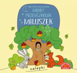 Mądry przedszkolak maluszek. Książeczka z nalepkami